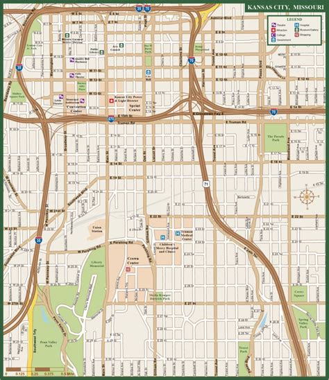 Kansas City Metro Map | Digital Vector | Creative Force