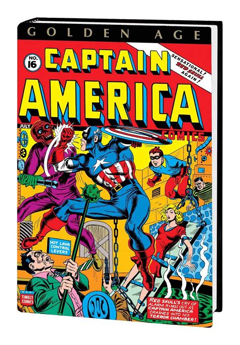 GOLDEN AGE CAPTAIN AMERICA OMNIBUS HC VOL 02 AVISON DM VAR ...