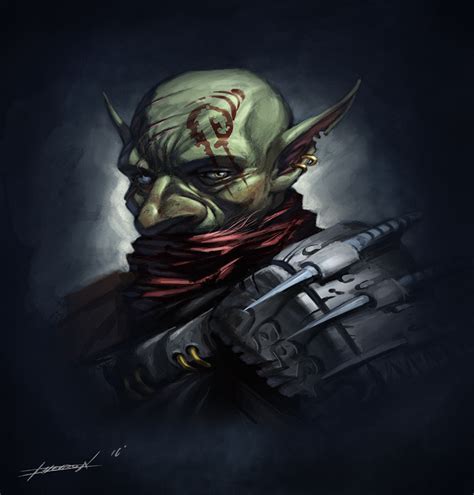 ArtStation - Goblin Assassin Portrait