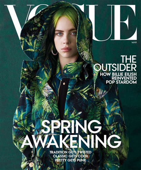 Billie Eilish Lands First American Vogue Cover - Fuzzable