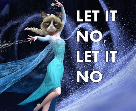 Funny Grumpy Cat Memes Frozen