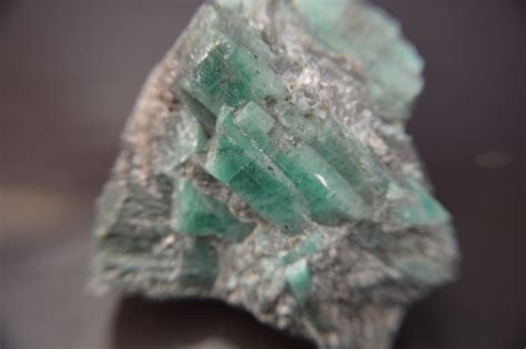 Emerald, On rock