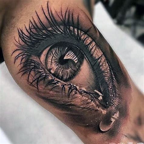 50 Amazing Realistic Eye Tattoo Designs for Men [2023 Guide]