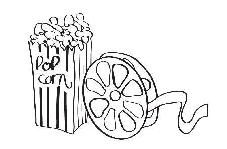 Movie Reel Drawing at GetDrawings | Free download