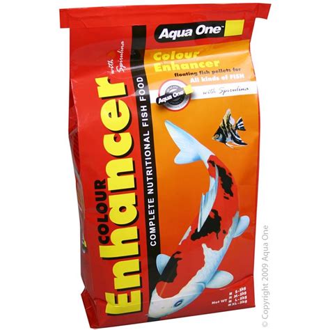 Aqua One Colour Enhancer Floating 2mm Pellet 5kg Fish Food – Lifestyle ...