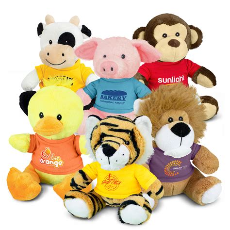 Promotional Plush Toys Assortment - Cuddly Promo Toys + Bongo