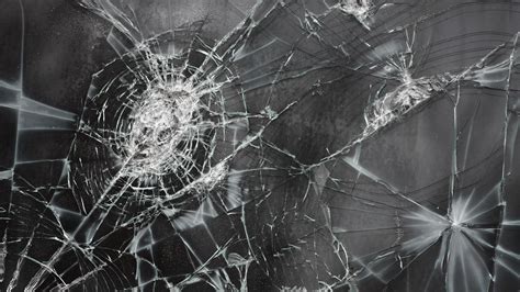 wallpaper broken glass, cracks, texture HD : Widescreen : High ...