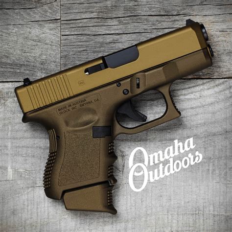 Glock 26 Gen 3 Spartan Bronze / Burnt Bronze 12 Round - Omaha Outdoors