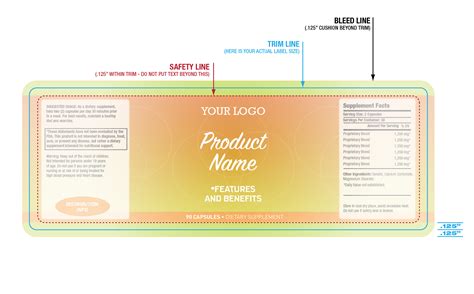 2 Oz Bottle Label Template | printable label templates