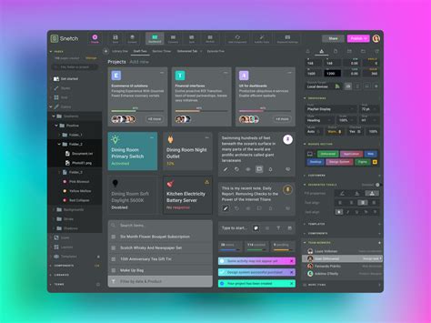 Dribbble - desktop_software_ui_template.png by Roman Kamushken