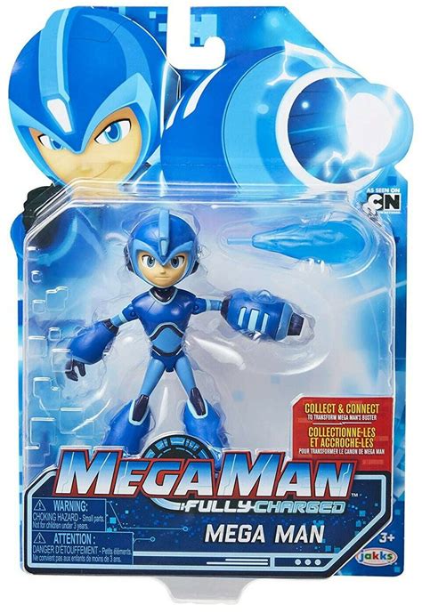 Fully Charged Series 1 Mega Man Action Figure - Walmart.com - Walmart.com