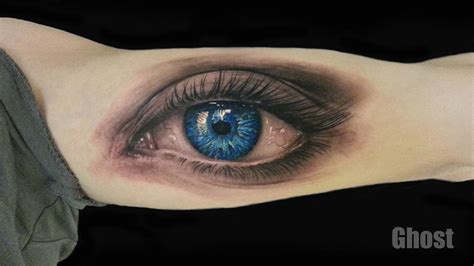 realistic eye tattoo by mil5 on DeviantArt