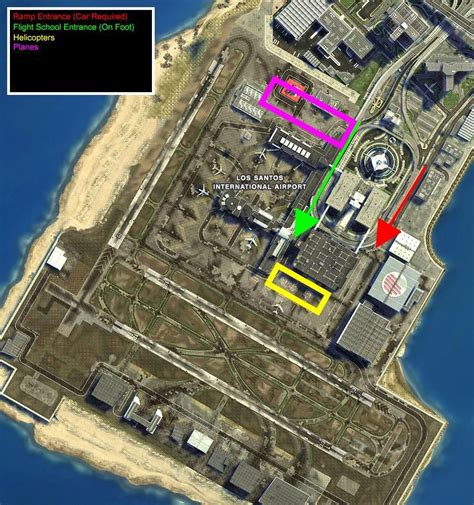 Gta V Airport Map - downyup