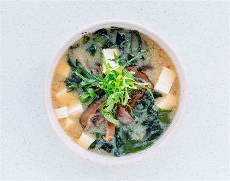 Miso Soup with Mushrooms Recipe - The Herbeevore