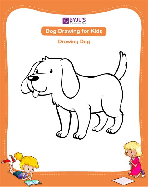 Dog Drawing For Kids