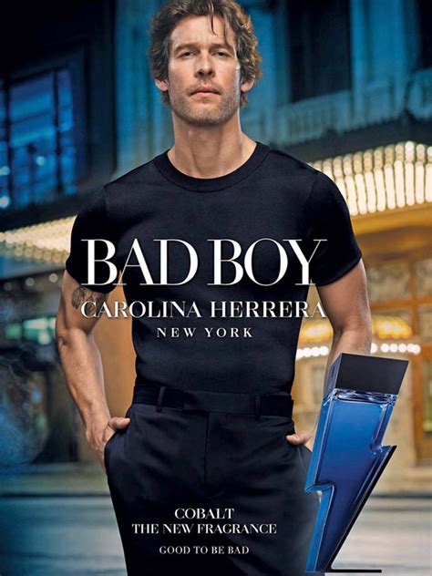 Carolina Herrera Bad Boy Campaign Fragrance 2022