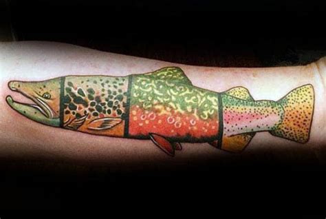 60 Trout Tattoo Designs for Men [2023 Inspiration Guide]