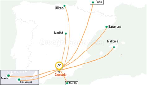 How to Fly to Granada - Non-Stop Flights, Routes and Companies