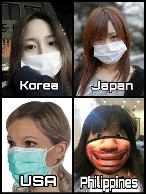 Face masks. Photo not mine - Funny | Funny face mask, Funny memes, Face