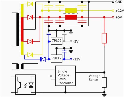 Computer Power Supply Wiring Diagram – Easy Wiring