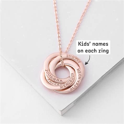 Mothers Necklace Mom Gift Kids Name Necklace Mom Jewelry - Etsy