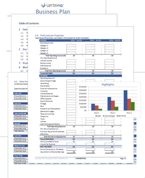 Business Plan Template Word – cari