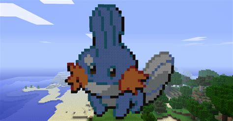 Mudkip Pixel art I built by easasity on DeviantArt