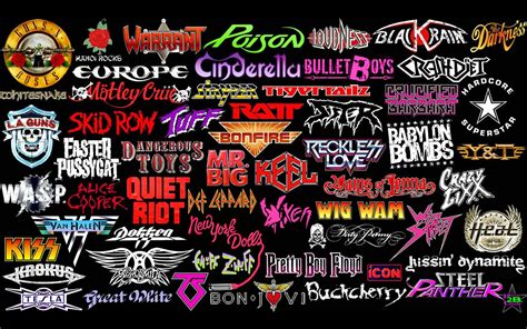 Rock And Roll Bands Logo