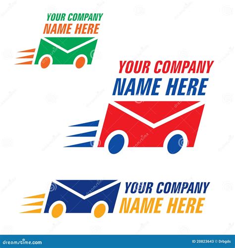 Courier Logo Design Template. Shipment Logo Design Icon Vector ...