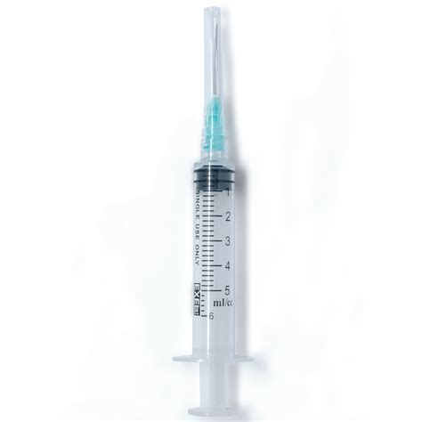 5 ML Syringe With Needle-100 box - Whitecap Dental Solution