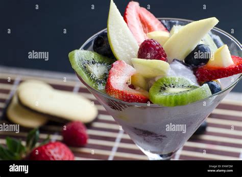 Ice cream, Sundae Stock Photo - Alamy