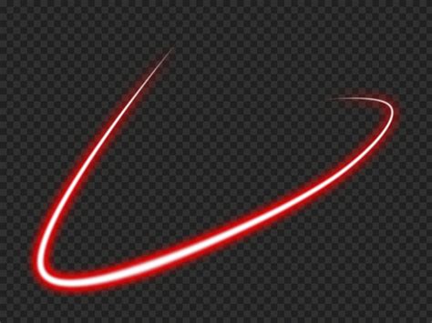 Red Neon Light Line PNG | Citypng