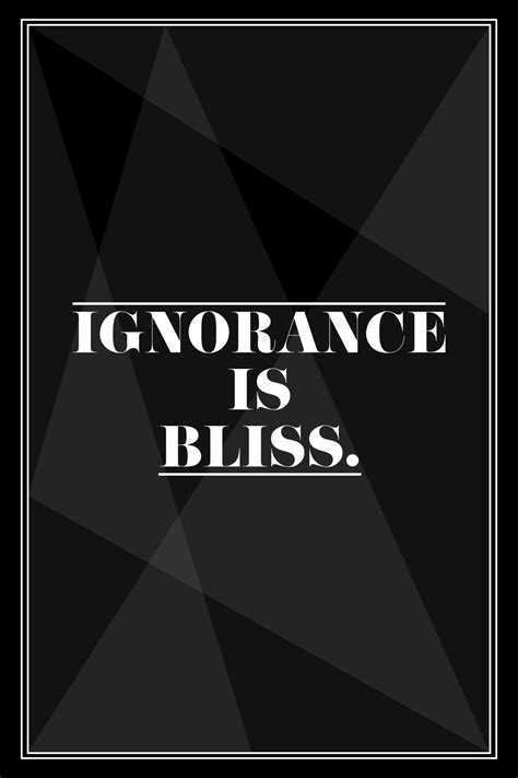 Is Ignorance Really Bliss? - TomKnuppel.com