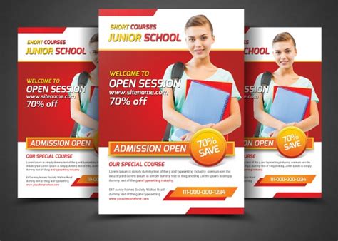 FREE 30+ School Flyer Templates in PSD | Vector EPS | InDesign | MS ...