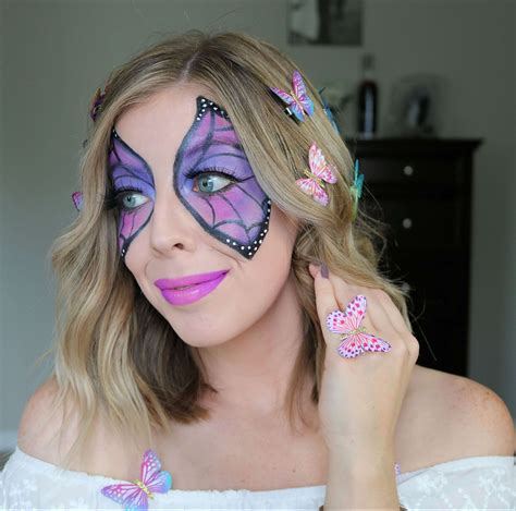 Colorful Butterfly Makeup Halloween Tutorial - Kindly Unspoken