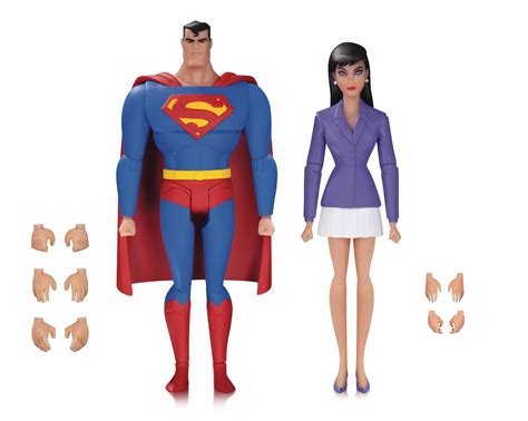 SUPERMAN ANIMATED SERIES SUPERMAN & LOIS LANE AF 2-PACK