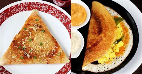 22 Dosa varieties | South Indian dosa varieties for breakfast