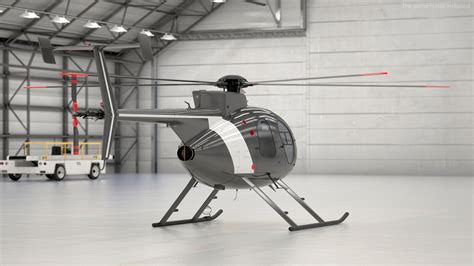 Utility civilian helicopter rigged 3D model - TurboSquid 1713105