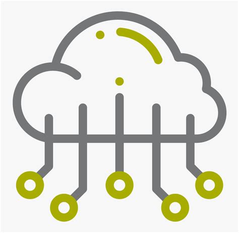 Iot Cloud - Cloud Icon Iot Platform, HD Png Download - kindpng