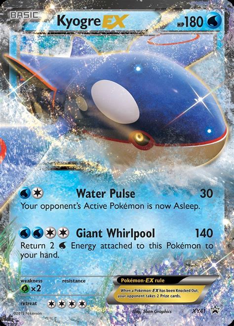 Kyogre-EX PR-XY XY41 | Pokemon TCG POK Cards