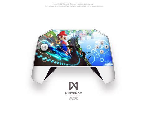 Nintendo NX Console Controller Concept - On by PaulBatt on DeviantArt