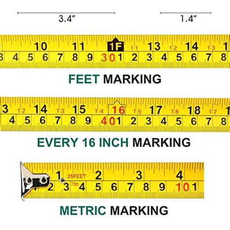 How To Read Tape Measure | Tape reading, Tape measure, Measurement tools