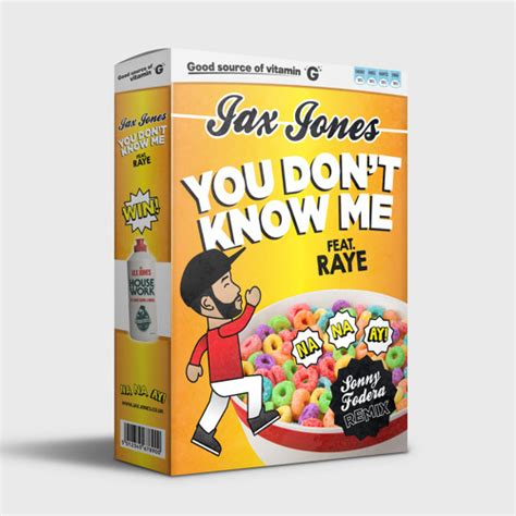 Stream Jax Jones ft. RAYE - You Don't Know Me (Sonny Fodera Remix) by ...