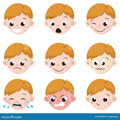 Emotion Cartoon Vector | CartoonDealer.com #11996789