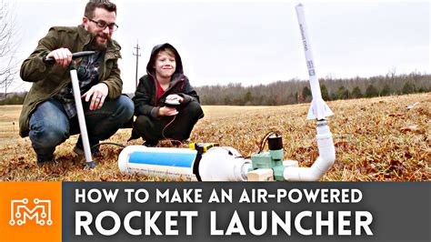 How to Make an Air-Powered Rocket Launcher - I Like To Make Stuff