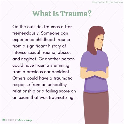 10 Tips on Healing From Trauma