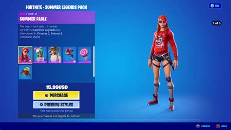 Fortnite Summer Legends Pack: All Skins, How to Get & Price