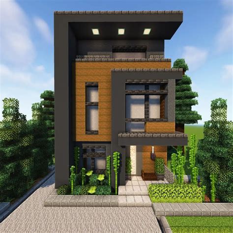 Modern House in Minecraft