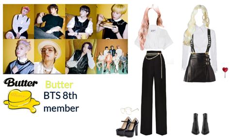 8th member of bts ''butter mv'' Outfit | ShopLook | Kpop outfits, Bts ...