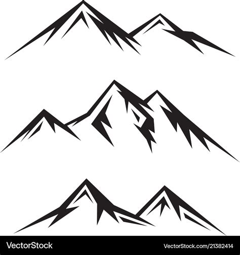 Mountain Vector Map